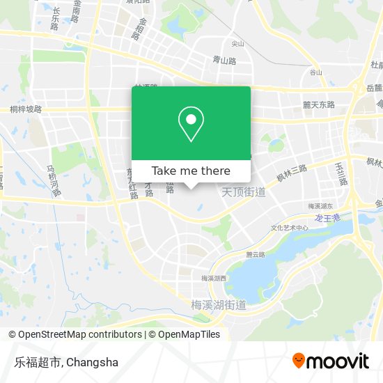 乐福超市 map