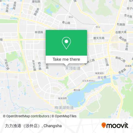 力力渔港（涉外店） map