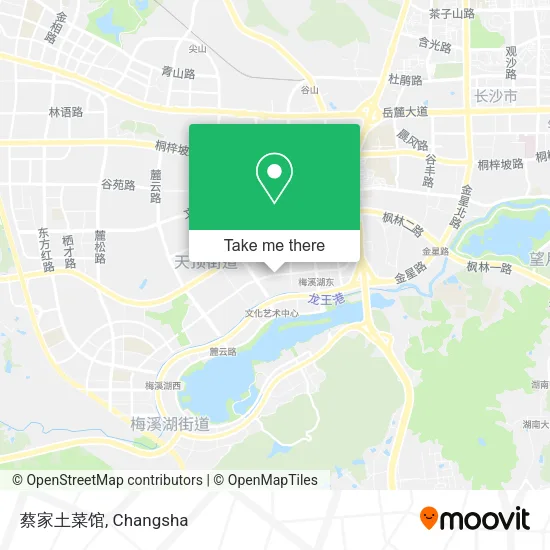 蔡家土菜馆 map