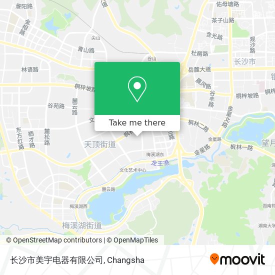 长沙市美宇电器有限公司 map