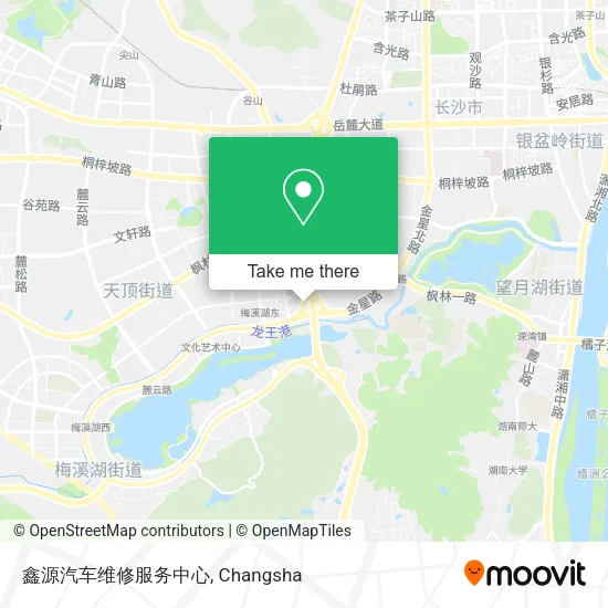 鑫源汽车维修服务中心 map