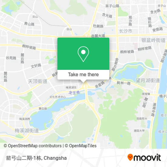 箭弓山二期-1栋 map