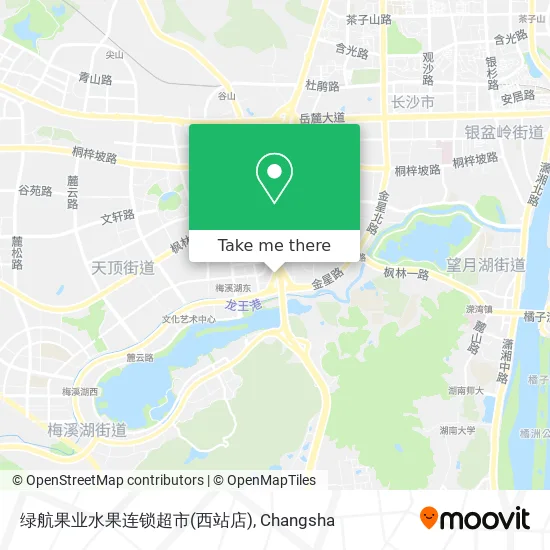 绿航果业水果连锁超市(西站店) map