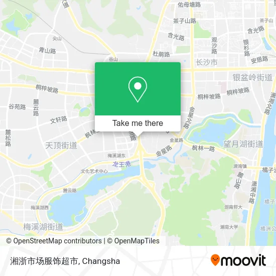 湘浙市场服饰超市 map
