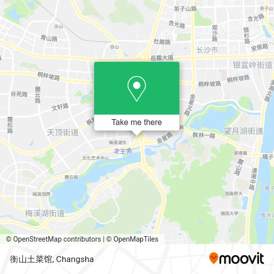 衡山土菜馆 map