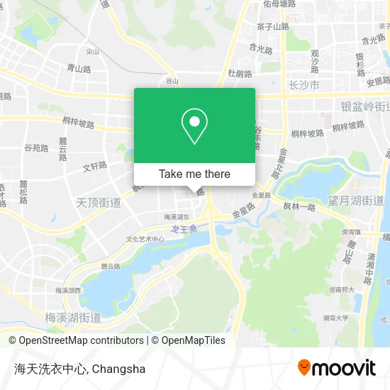 海天洗衣中心 map