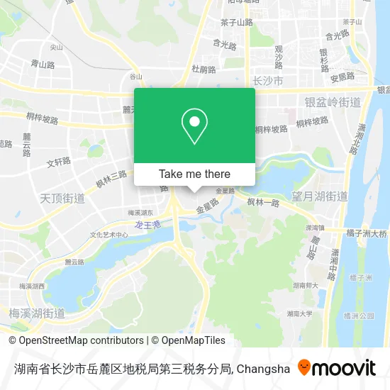 湖南省长沙市岳麓区地税局第三税务分局 map