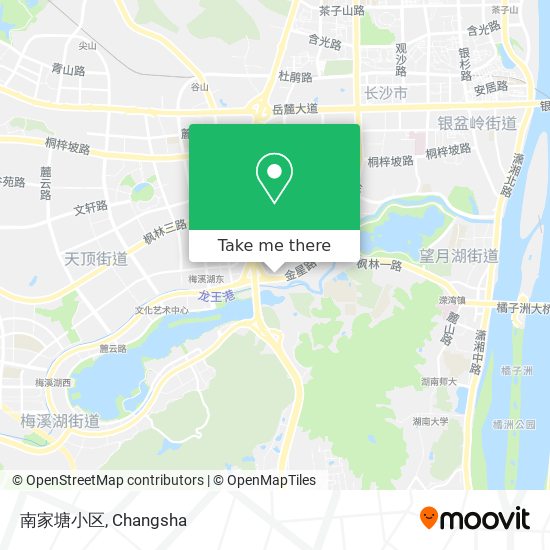 南家塘小区 map