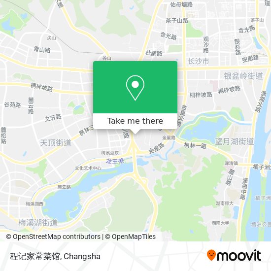 程记家常菜馆 map