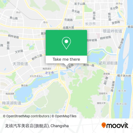 龙禧汽车美容店(旗舰店) map