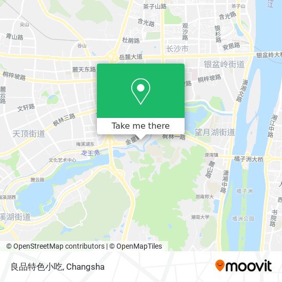 良品特色小吃 map