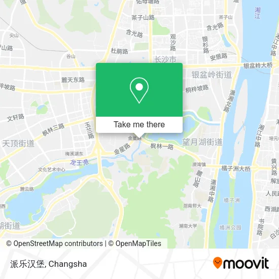 派乐汉堡 map