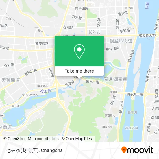 七杯茶(财专店) map