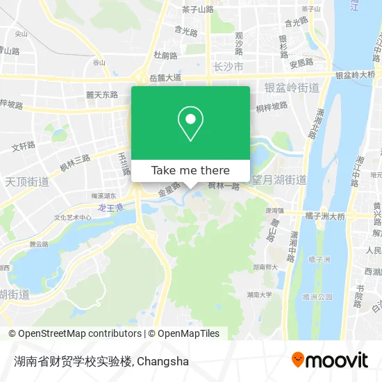 湖南省财贸学校实验楼 map
