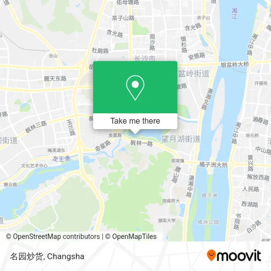 名园炒货 map