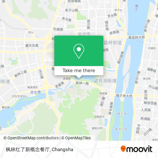枫林红了新概念餐厅 map