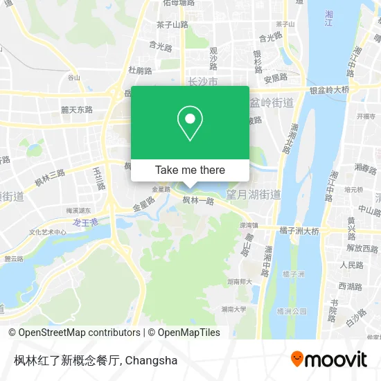 枫林红了新概念餐厅 map