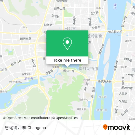 恩瑞御西湖 map