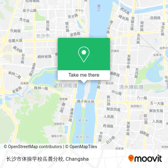 长沙市体操学校岳麓分校 map
