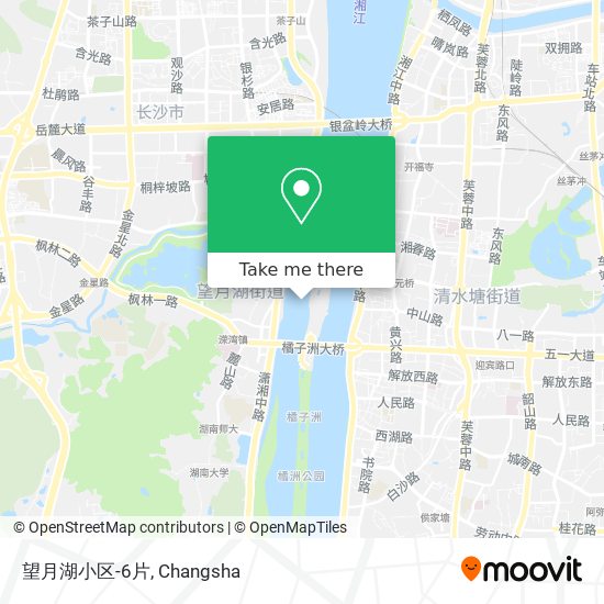 望月湖小区-6片 map