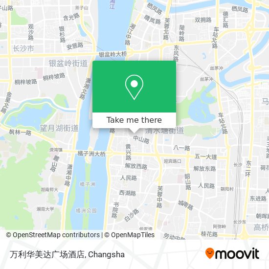 万利华美达广场酒店 map