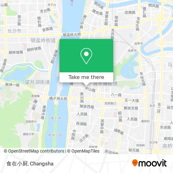 食在小厨 map