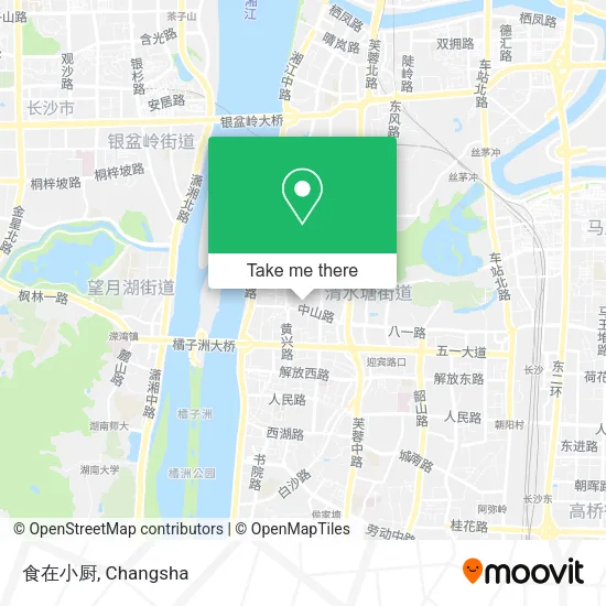 食在小厨 map