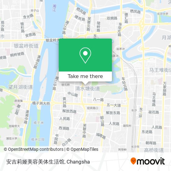 安吉莉娅美容美体生活馆 map