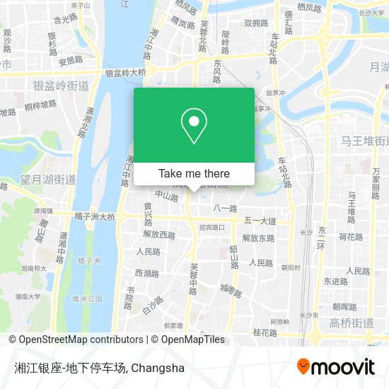 湘江银座-地下停车场 map