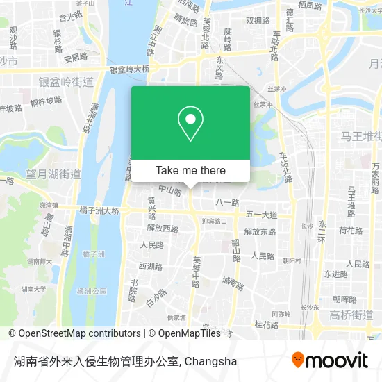 湖南省外来入侵生物管理办公室 map