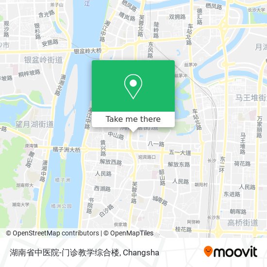 湖南省中医院-门诊教学综合楼 map