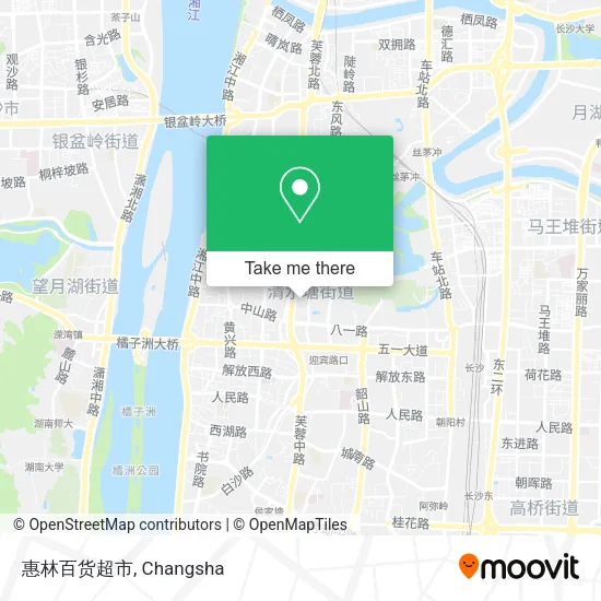 惠林百货超市 map