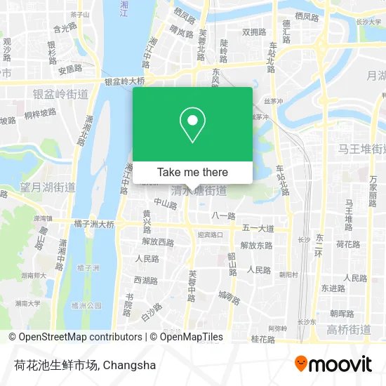 荷花池生鲜市场 map