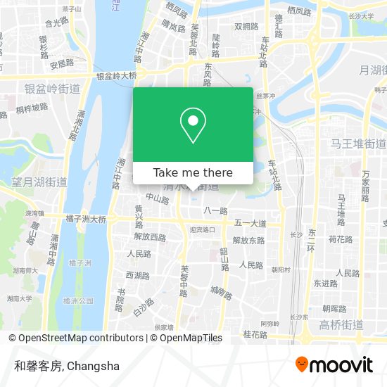 和馨客房 map