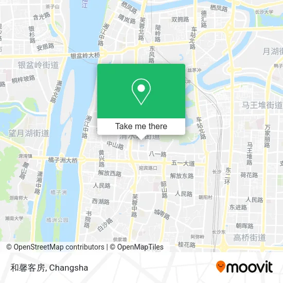 和馨客房 map