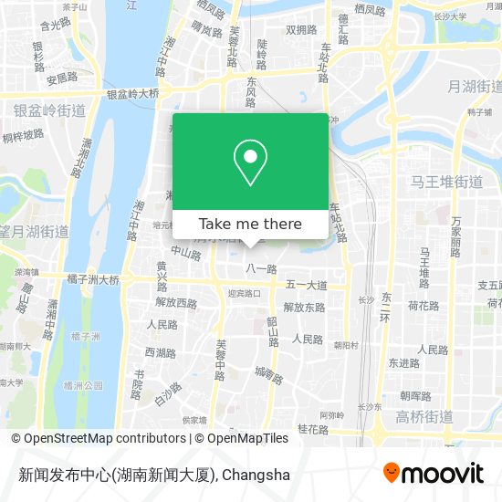新闻发布中心(湖南新闻大厦) map