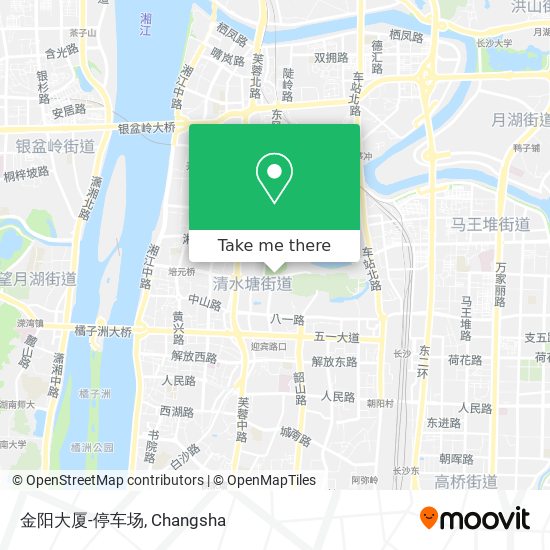 金阳大厦-停车场 map