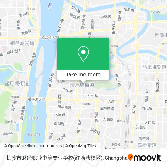长沙市财经职业中等专业学校(红墙巷校区) map
