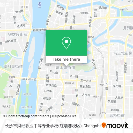 长沙市财经职业中等专业学校(红墙巷校区) map