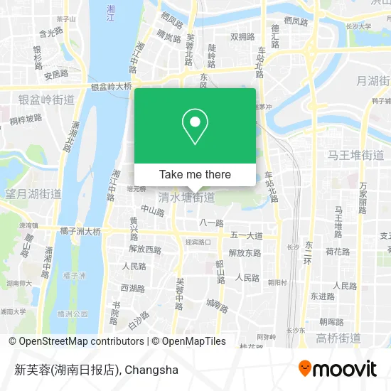 新芙蓉(湖南日报店) map