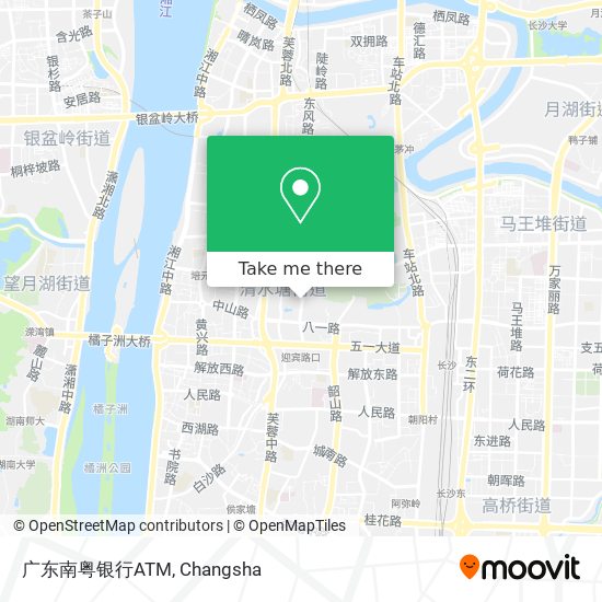 广东南粤银行ATM map