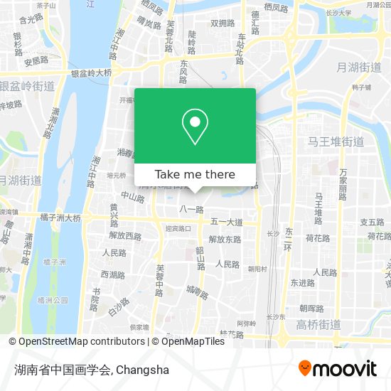 湖南省中国画学会 map