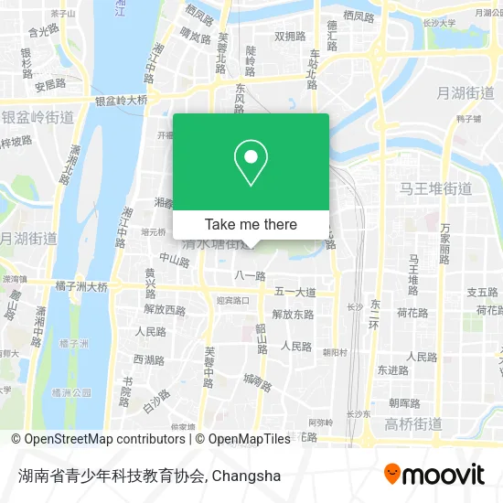 湖南省青少年科技教育协会 map