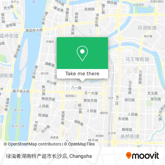 绿滋肴湖南特产超市长沙店 map
