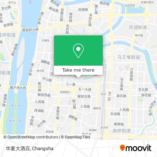 华夏大酒店 map