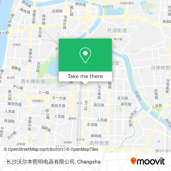 长沙沃尔本照明电器有限公司 map