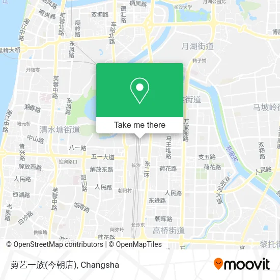 剪艺一族(今朝店) map