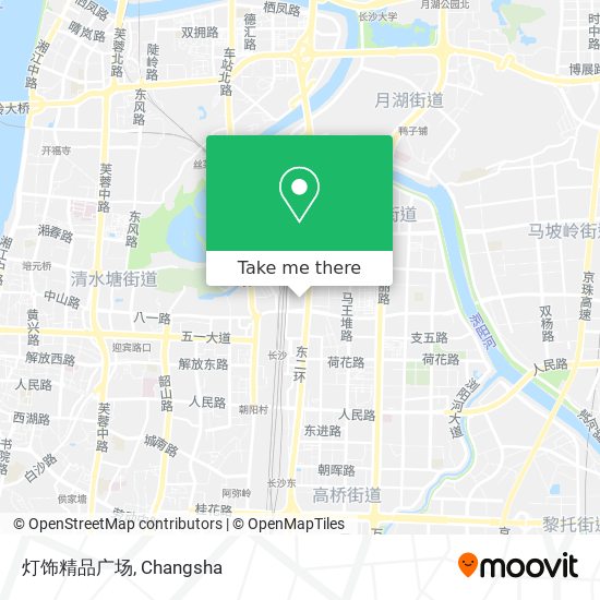 灯饰精品广场 map