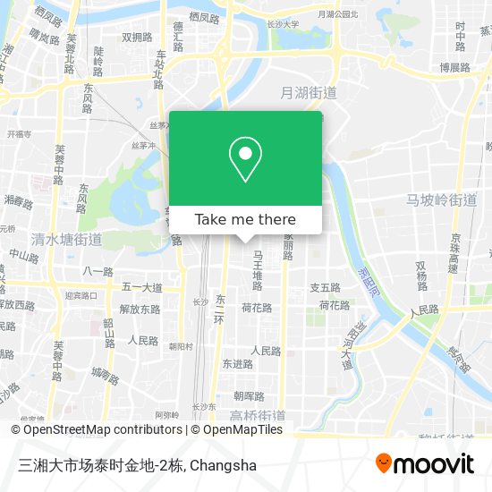 三湘大市场泰时金地-2栋 map