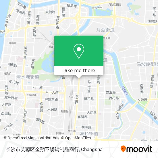 长沙市芙蓉区金翔不锈钢制品商行 map